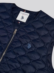 블루 - U.S. Polo Assn. 양파 퀼팅 질레 - 6의 이미지 6