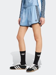 Синій - adidas originals 3 Stripes Sprinter Shorts - Image 1 of 6