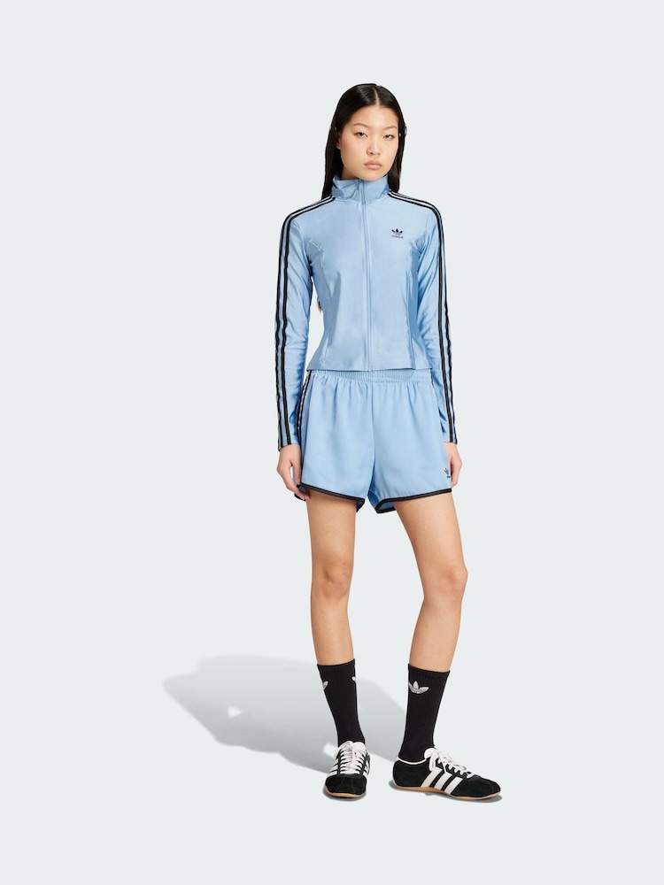 Синій - adidas originals 3 Stripes Sprinter Shorts - Image 1 of 6