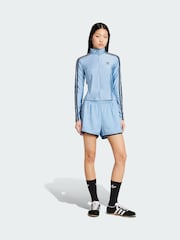 Синій - adidas originals 3 Stripes Sprinter Shorts - Image 3 of 6