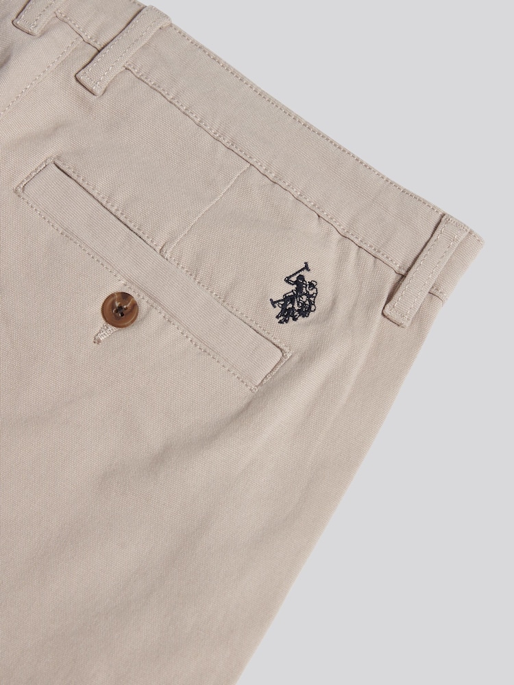Neutralna boja - U.S. Polo Assn Textured Dobby Trousers - Slika 8 od 8 Neutralna boja - U.S. Polo Assn Textured Dobby Trousers - Slika 8 od 8