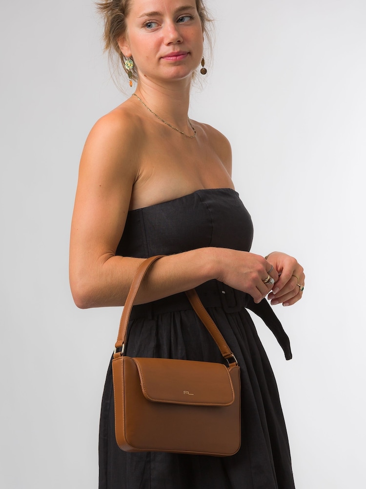 Pure Luxuries London Olivia Nappa Leather Grab Bag - Image 1 of 6