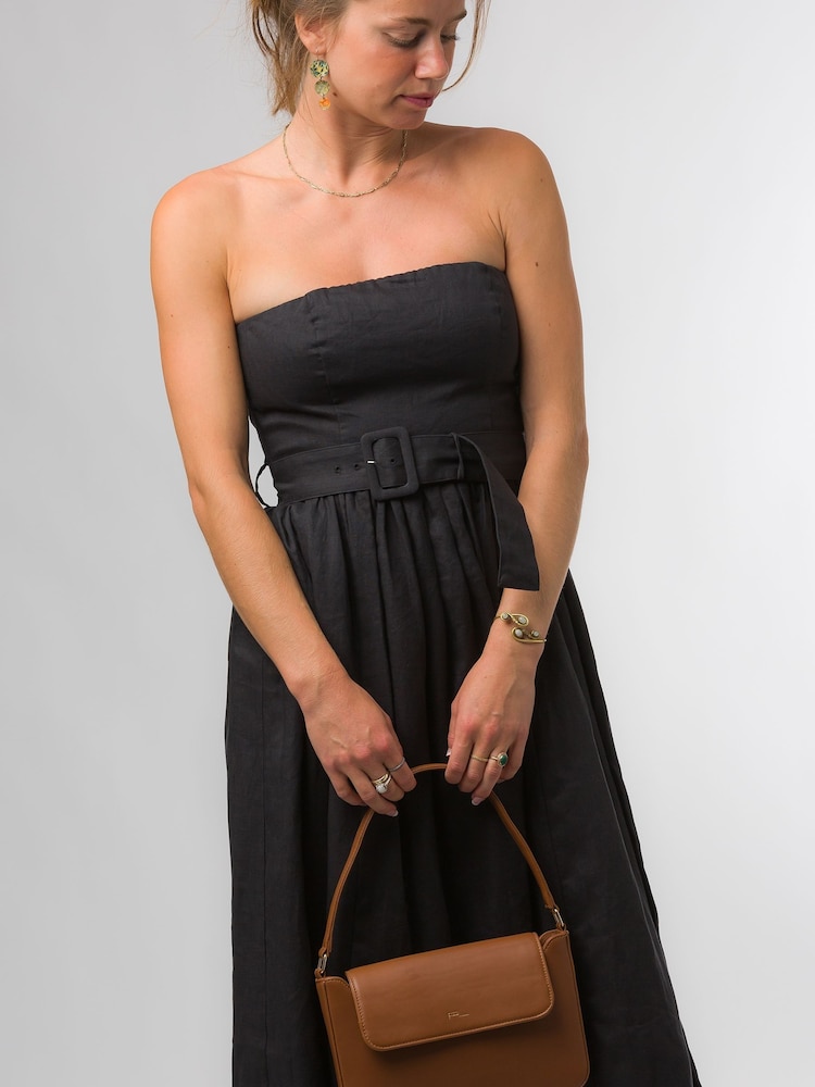 Pure Luxuries London Olivia Nappa Leather Grab Bag - Image 2 of 6