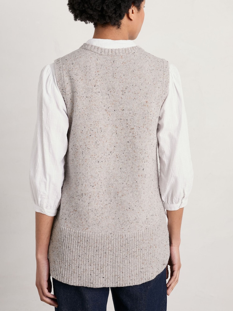 Seasalt Cornwall Natural Coupling Vest - Image 2 of 5