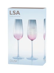 Набор фужеров для шампанского LSA International Dusk, 2 шт. - Изображение 3 из 3