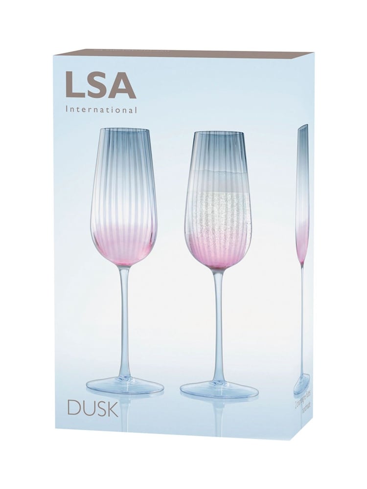 Набор фужеров для шампанского LSA International Dusk, 2 шт. - Изображение 3 из 3