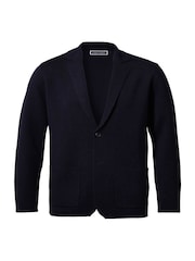 Charles Tyrwhitt Blue Pure Merino Sb Button Blazer - Image 4 of 6