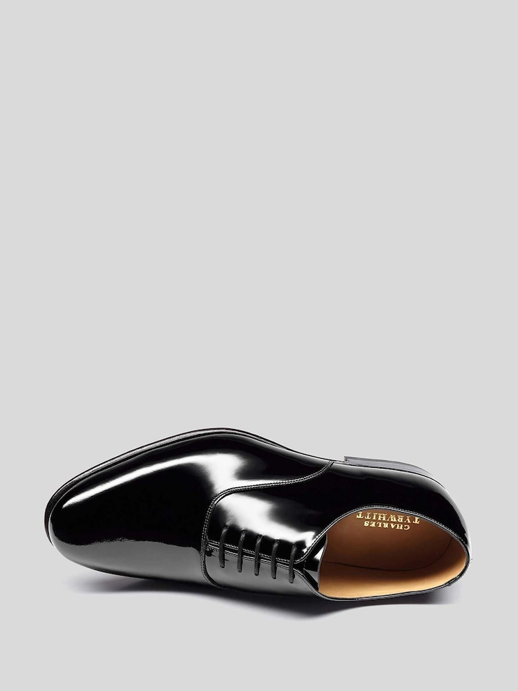 Charles Tyrwhitt Black Patent Oxford Shoes - Image 2 of 4