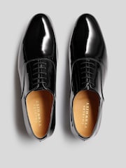 Charles Tyrwhitt Black Patent Oxford Shoes - Image 3 of 4
