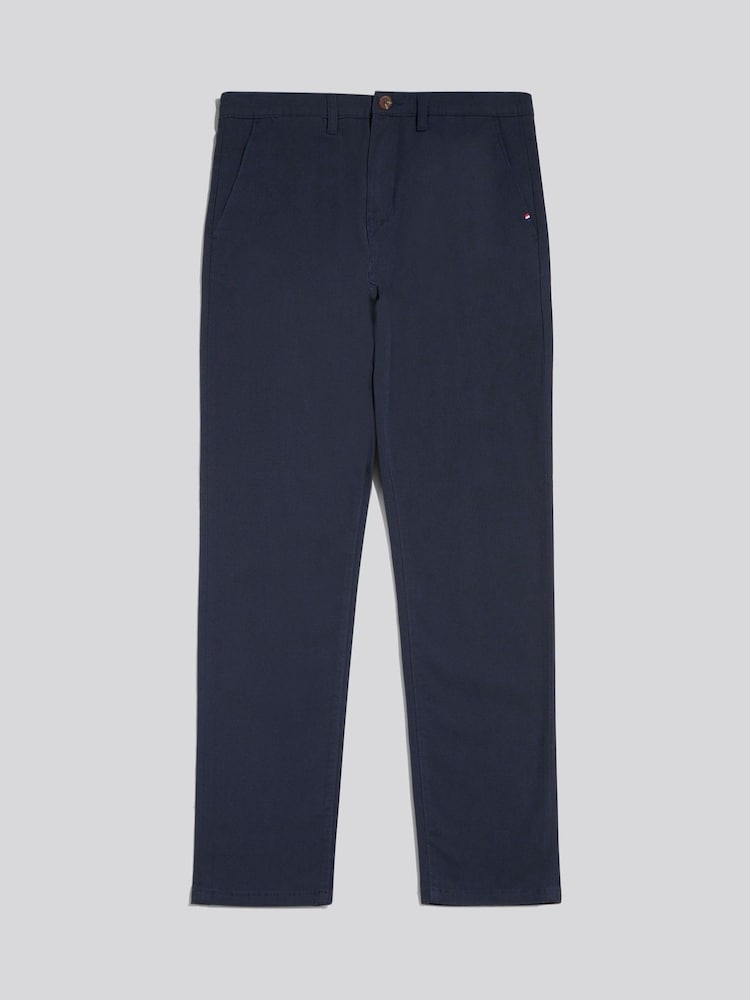 Plavo - U.S. Polo Assn Textured Dobby Trousers - Slika 1 od 4 Plavo - U.S. Polo Assn Textured Dobby Trousers - Slika 1 od 4