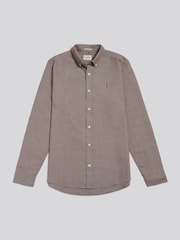 U.S. Polo Assn. Brown Peached Oxford Shirt - Image 5 of 7
