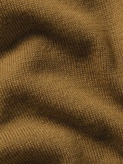 Charles Tyrwhitt Yellow Pure Merino Quarter Zip Jumper - Image 5 of 5