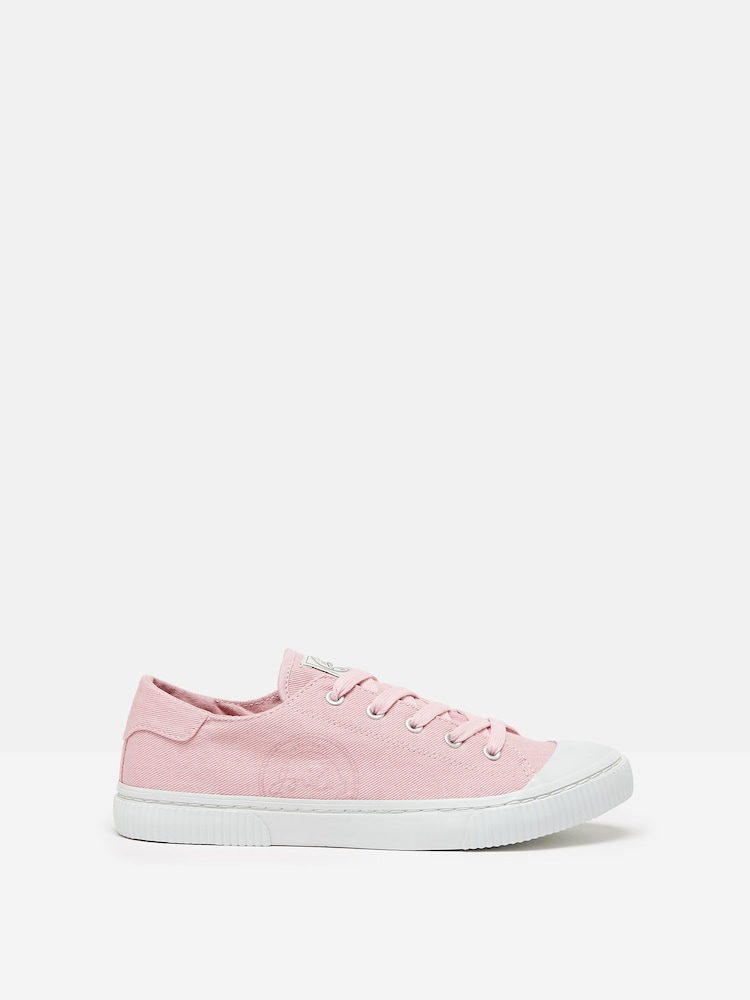 Joules Coast Pink Canvas Pumps - Image 1 of 7