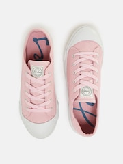 Joules Coast Pink Canvas Pumps - Image 4 of 7