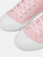 Joules Coast Pink Canvas Pumps - Image 7 of 7