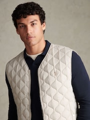 크림 - U.S. Polo Assn. 양파 퀼팅 질레 - 7의 이미지 2
