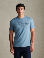 U.S. Polo Assn Premium Script Embroidered T-Shirt - Bild 1 av 5