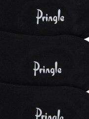 Pringle Black No Show Trainer Socks - Image 8 of 8