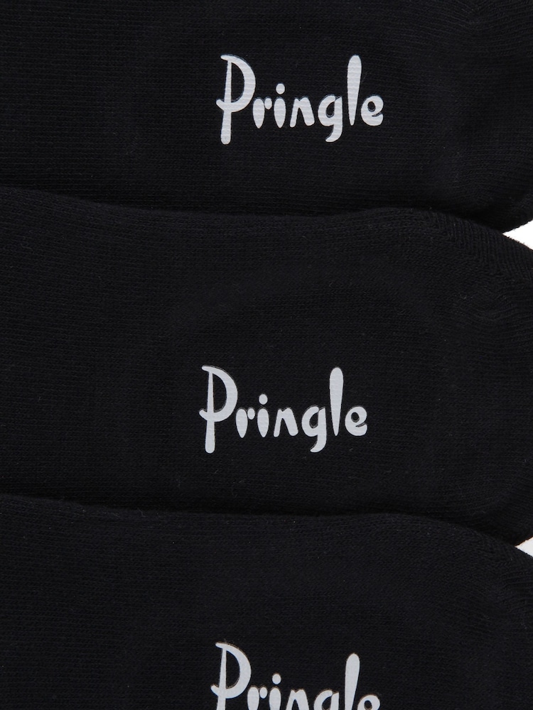 Pringle Black No Show Trainer Socks - Image 8 of 8