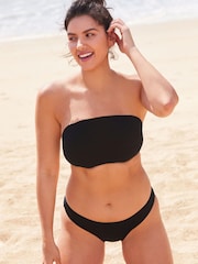 Black Bandeau Top Bella DD+ Bikini Top - Image 1 of 4