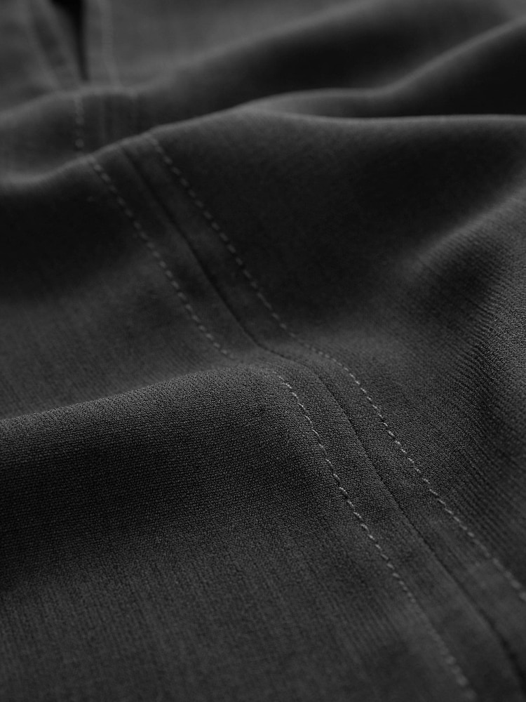 Black Long Sleeve Keyhole Blouse - Image 6 of 6