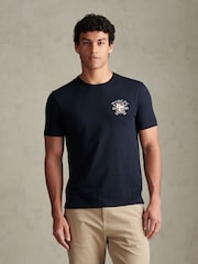 U.S. Polo Assn. Front & Back Crest Graphic T-Shirt - Bild 1 av 9