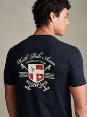 U.S. Polo Assn. Front & Back Crest Graphic T-Shirt - Bild 5 av 9