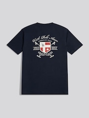 U.S. Polo Assn. Front & Back Crest Graphic T-Shirt - Bild 7 av 9