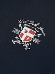 U.S. Polo Assn. Front & Back Crest Graphic T-Shirt - Bild 8 av 9