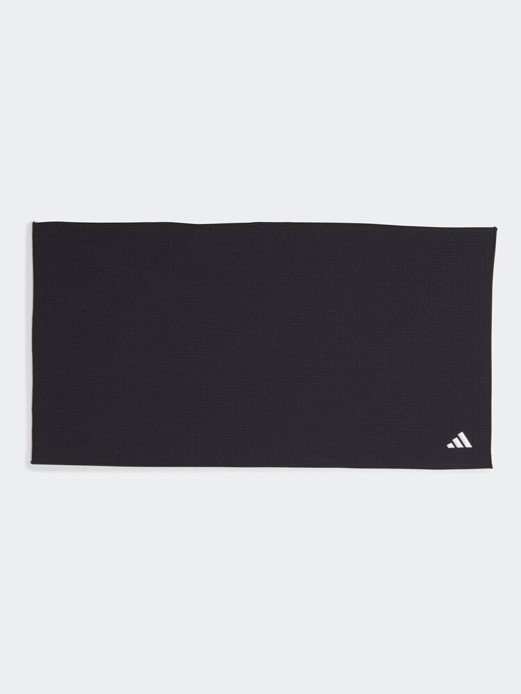 adidas Golf Performance Microfiber Players Black Towel - Image 1 of 3