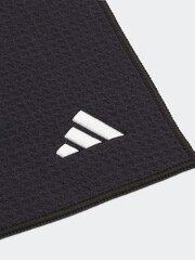adidas Golf Performance Microfiber Players Black Towel - Image 2 of 3