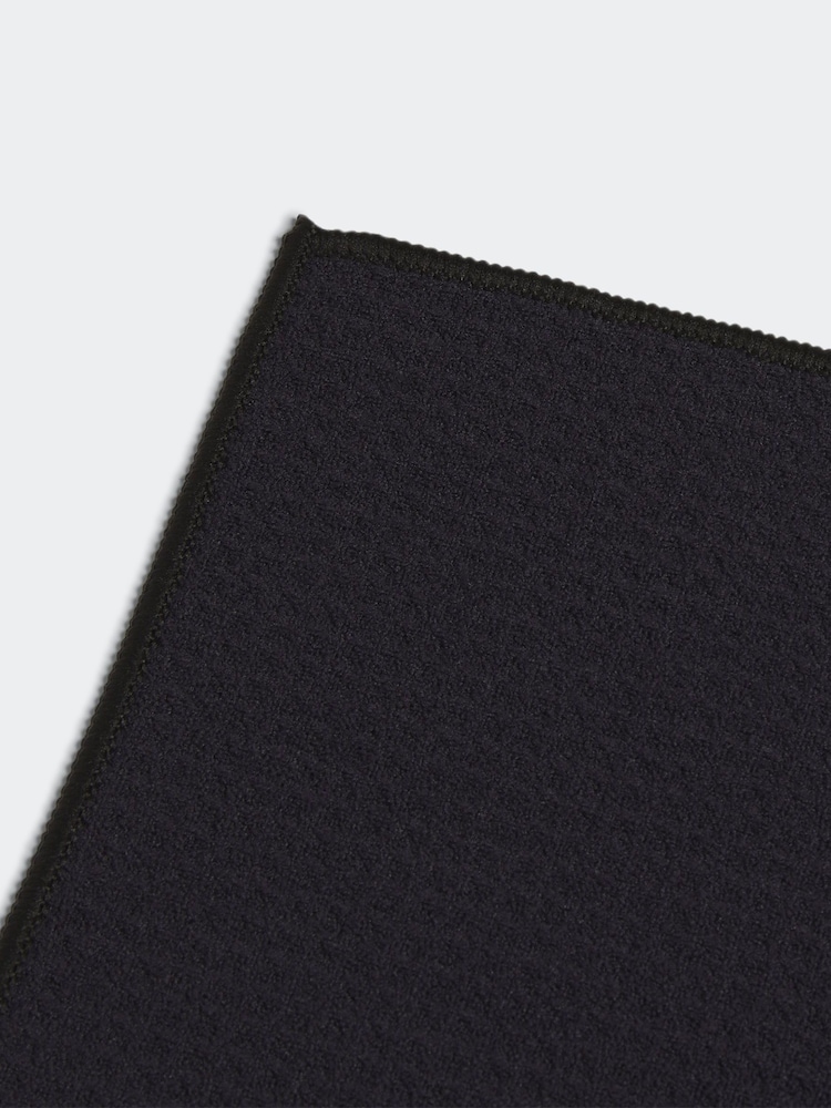 adidas Golf Performance Microfiber Players Black Towel - Image 3 of 3