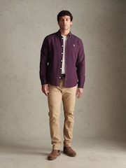 U.S. Polo Assn. Red Peached Oxford Shirt - Image 3 of 7