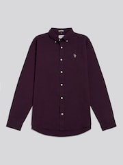 U.S. Polo Assn. Red Peached Oxford Shirt - Image 5 of 7