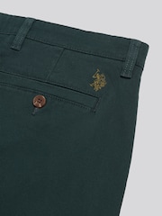 U.S. Polo Assn. Green Classic Chinos Trousers - Image 3 of 3