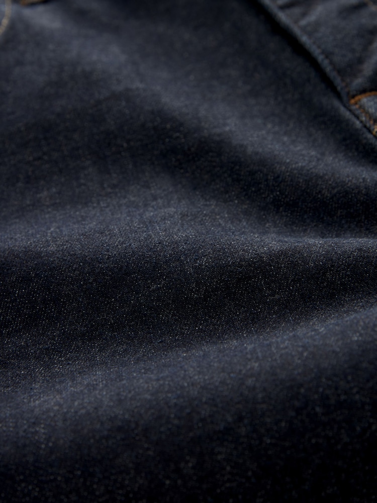 Blue Indigo Rinse Straight Fit Motion Flex Jeans - Image 11 of 11