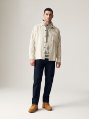 Blue Indigo Rinse Straight Fit Motion Flex Jeans - Image 2 of 11