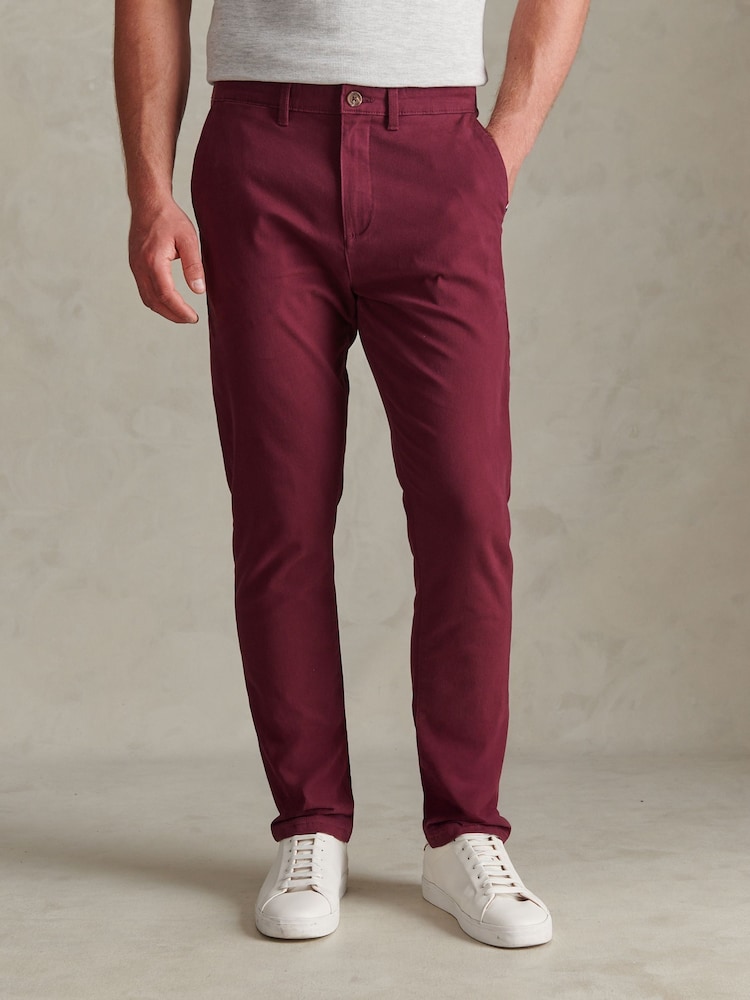 U.S. Polo Assn. Red Classic Chinos Trousers - Image 1 of 9 U.S. Polo Assn. Red Classic Chinos Trousers - Image 1 of 9