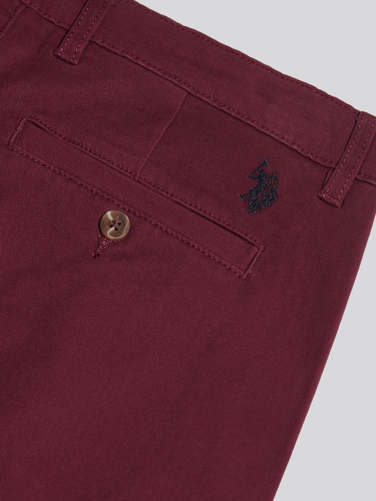 U.S. Polo Assn. Red Classic Chinos Trousers - Image 9 of 9 U.S. Polo Assn. Red Classic Chinos Trousers - Image 9 of 9