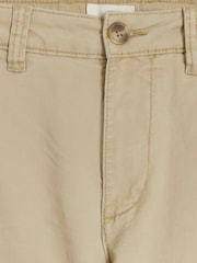 Natural - Pantalones chinos ajustados con efecto lavado de River Island - Imagen 4 de 4