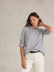 White Stuff Grey Sophie Shirt - Image 1 of 6