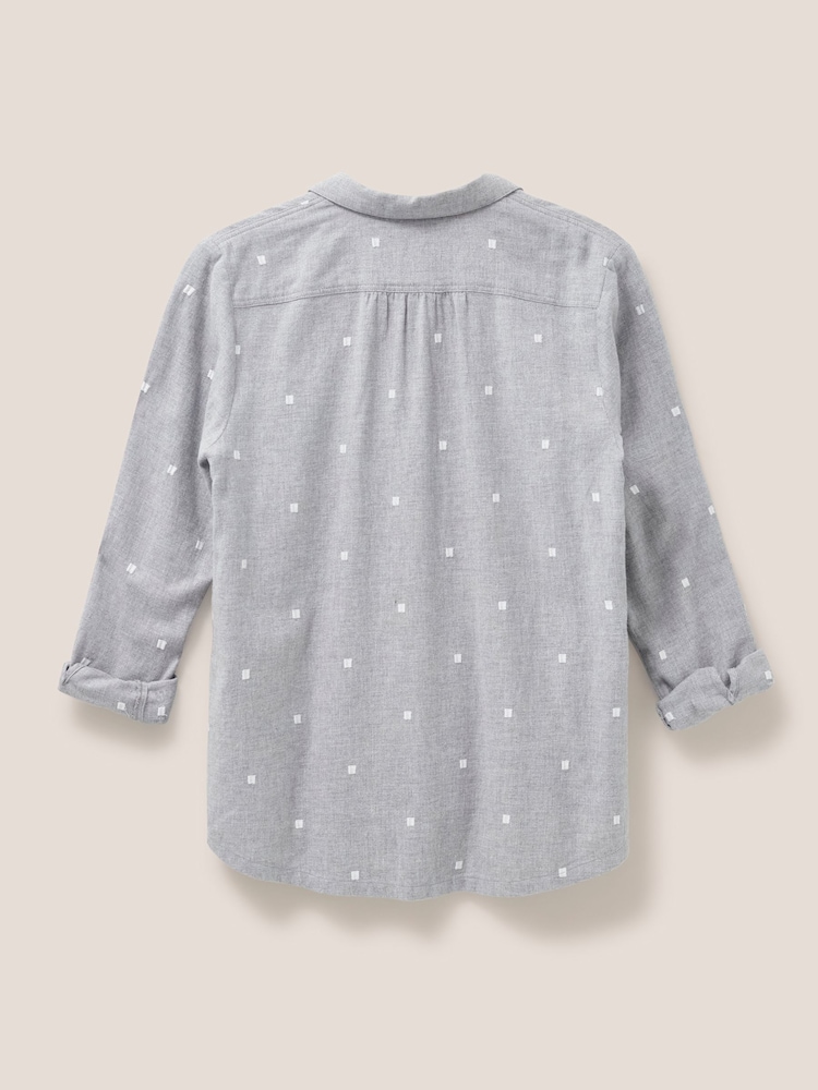 White Stuff Grey Sophie Shirt - Image 12 of 12