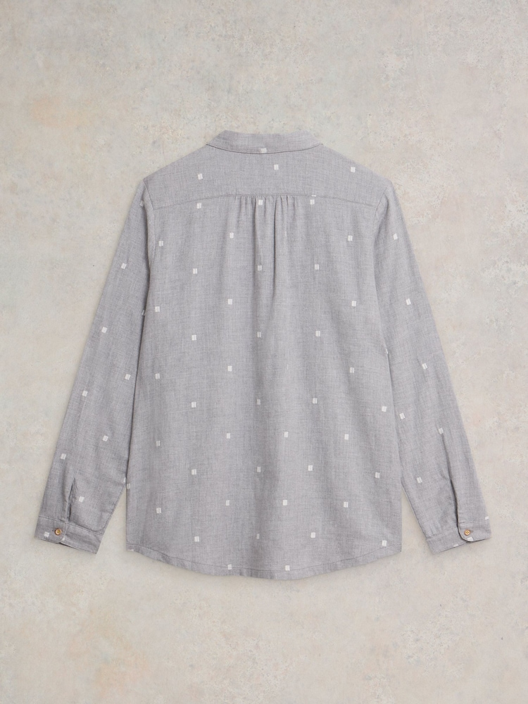 White Stuff Grey Sophie Shirt - Image 6 of 6