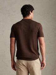 بني - قميص بولو قطن ممشط من U.S. Polo Assn. - صورة 4 من 6