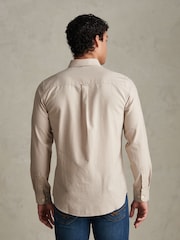 U.S. Polo Assn. Cream Peached Oxford Shirt - Image 4 of 7