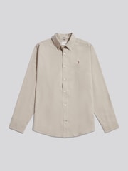 U.S. Polo Assn. Cream Peached Oxford Shirt - Image 5 of 7