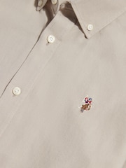 U.S. Polo Assn. Cream Peached Oxford Shirt - Image 6 of 7