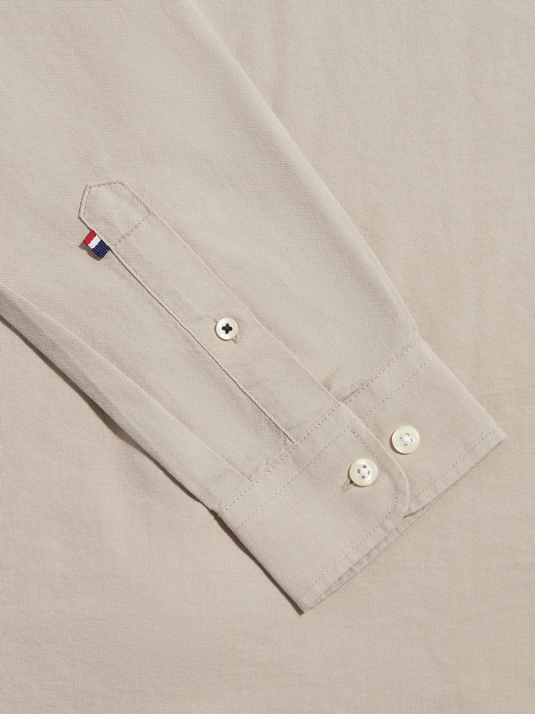U.S. Polo Assn. Cream Peached Oxford Shirt - Image 7 of 7 U.S. Polo Assn. Cream Peached Oxford Shirt - Image 7 of 7