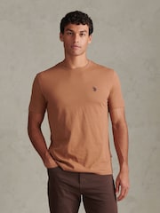 U.S. Polo Assn. Brown Double Horsemen T-Shirt - Image 1 of 6