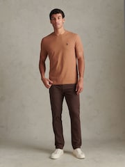 U.S. Polo Assn. Brown Double Horsemen T-Shirt - Image 3 of 6